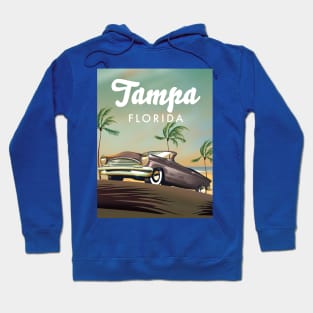 Tampa Florida Travel poster Hoodie